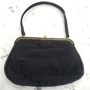 Vintage silk cocktail purse